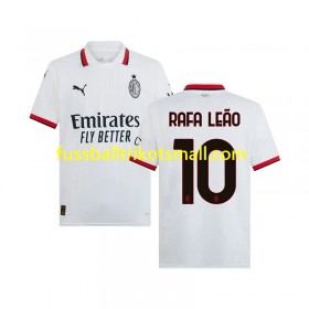 Fußballtrikots AC Mailand RAFA LEAO 10 2024-2025 Kurzarm Auswärts-trikot kaufen